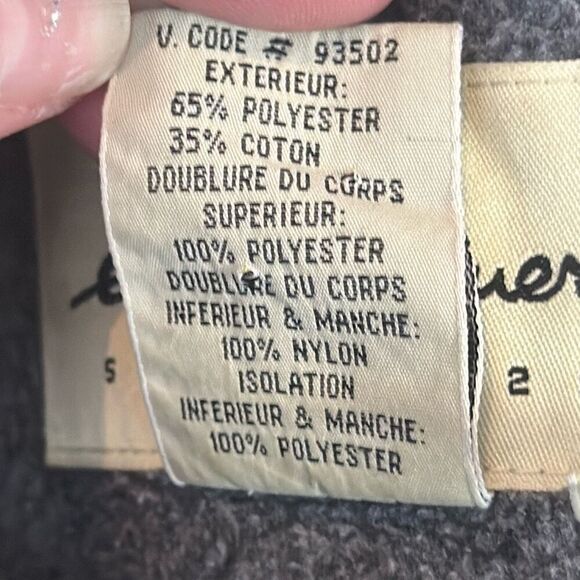 Purple Barn Chore Coat Jacket Size Large L Large Eddie Bauer - Picture 8 of 12